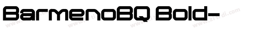 BarmenoBQ Bold字体转换